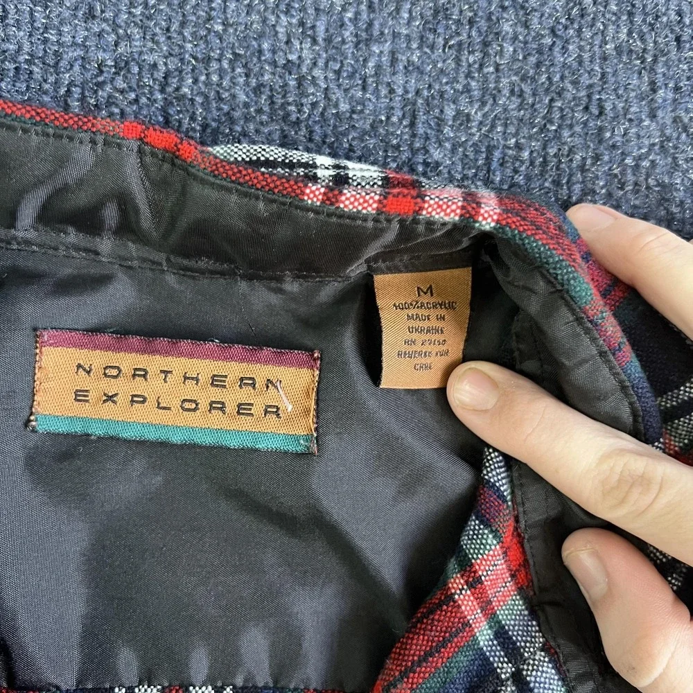 Sportswear Country Touch Northern Explorer Jackets Mens L M‎ Plaid Flannel Lot